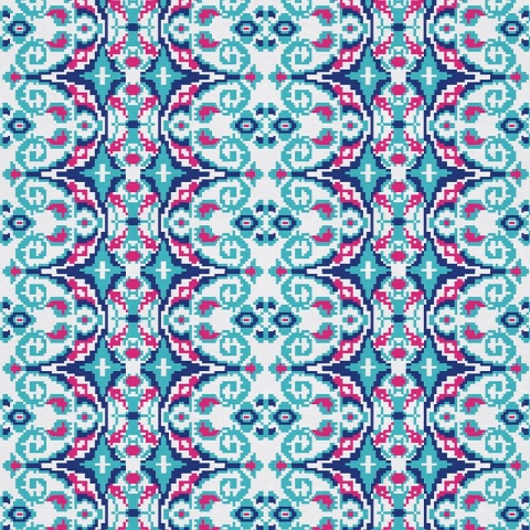 Fototapet Carpetă (bleu), VLAdiLA - Img 2