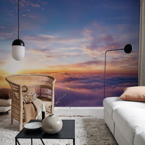 Fototapet, Colorful Sunset, Rebel Walls