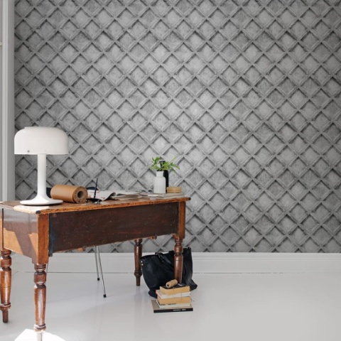 Fototapet, Concrete Trellis, Grey Rebel Walls - Img 8