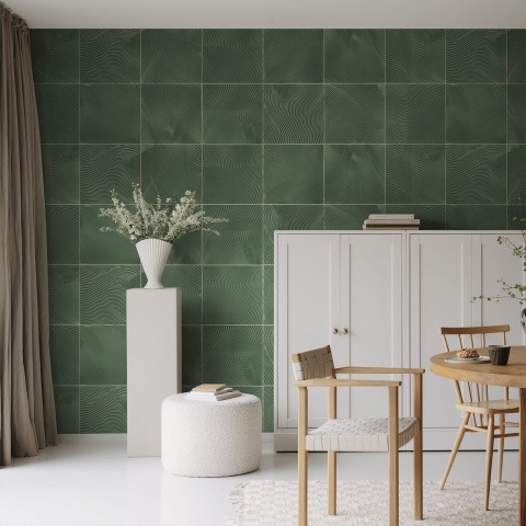 Fototapet, Craft Tiles, Emerald, Rebel Walls - Img 4
