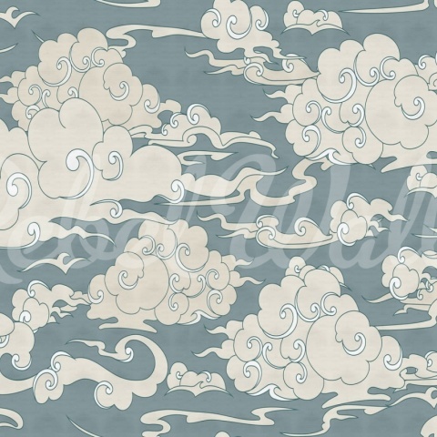 Fototapet, Cumulus Clouds, Rebel Walls - Img 2