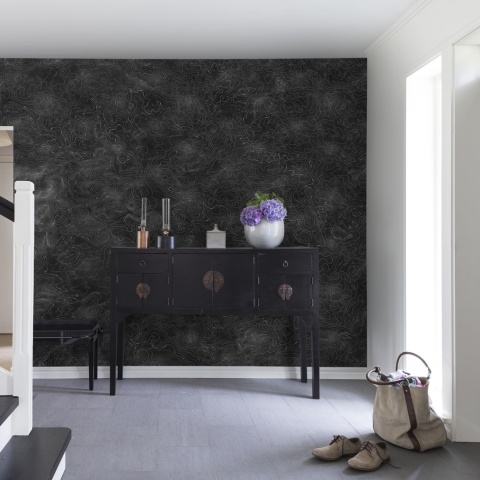 Fototapet, Elevation Lines, Black, Rebel Walls - Img 4