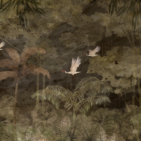 Fototapet, Exotic Eden, Night, Rebel Walls - Img 2