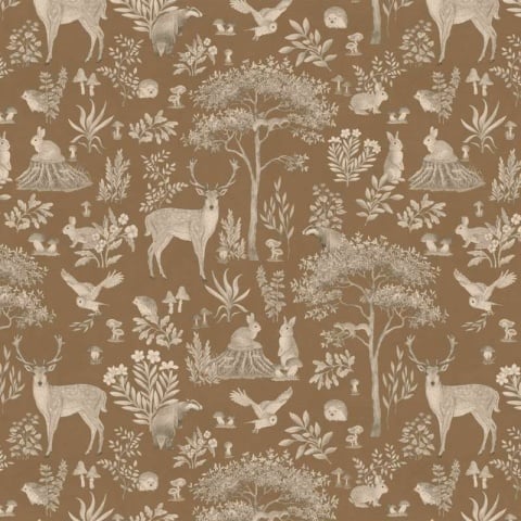 Fototapet Fantastic Forest - Vintage Brown, Kikki Belle - Img 2