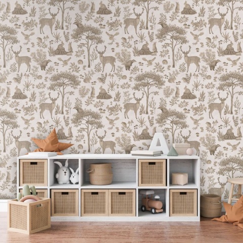 Fototapet Fantastic Forest - Vintage White, Kikki Belle - Img 3