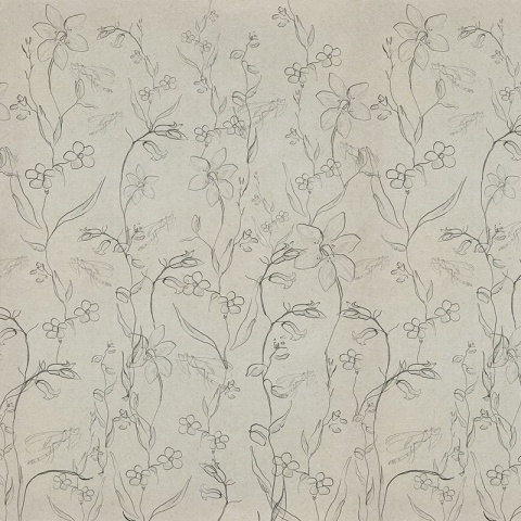 Fototapet Fine Intaglio Field Paper Texture, VLAdiLA - Img 2