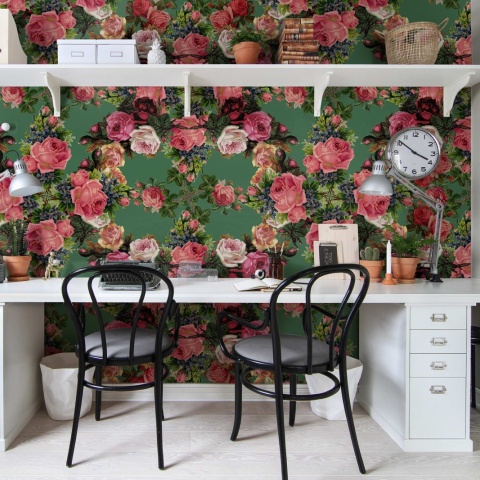 Fototapet, Floral Frida, Garden, Rebel Walls - Img 5