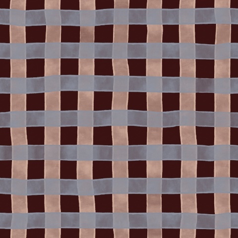 Fototapet, Gingham, Burgundy, Rebel Walls - Img 2