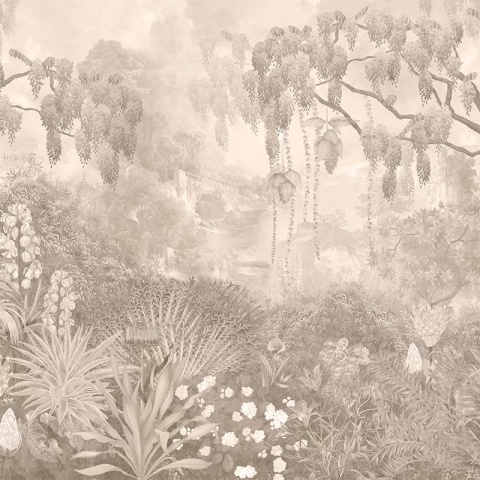 Fototapet Glycine Sepia, VLAdiLA - Img 2