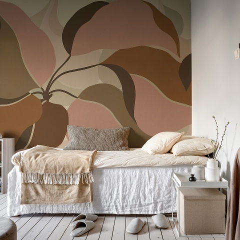 Fototapet, Grand Verdant, Pink, Rebel Walls - Img 3
