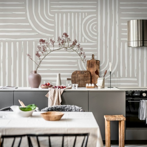 Fototapet, Graphic Vaults, Gray, Rebel Walls - Img 3