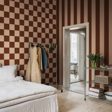 Fototapet, Happy Stripes, Apricot, Rebel Walls - Img 6