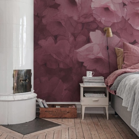 Fototapet, Harmony, Fuchsia, Rebel Walls - Img 3