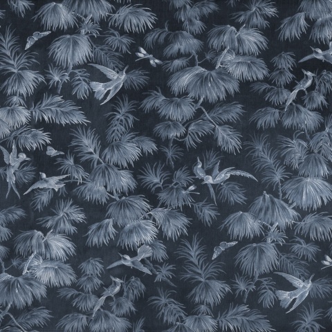 Fototapet, Humming Harmony, Blue, Rebel Walls - Img 2