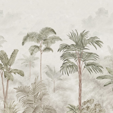 Fototapet, Jungle Horizon, Vintage, Rebel Walls - Img 5