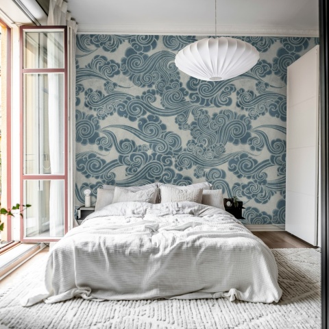Fototapet, Kumo, Blue, Rebel Walls - Img 3