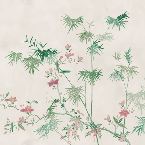 Fototapet lavabil, Bamboo Grove, Green, Sandberg - Img 2