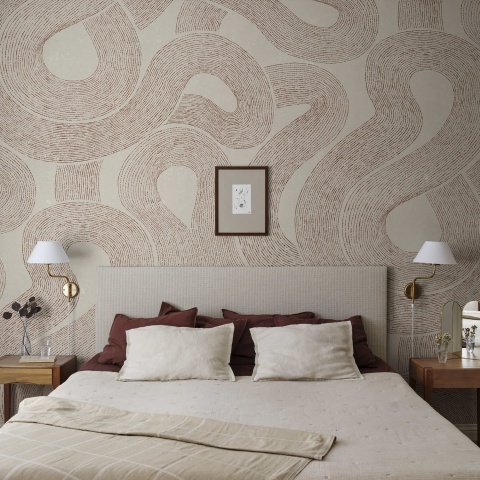 Fototapet lavabil, Zen Mural, Terracotta, Sandberg - Img 3