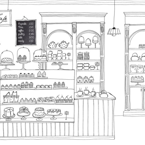 Fototapet, Le Petit Patisserie, Rebel Walls - Img 2