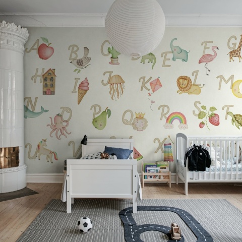 Fototapet, Learning ABC, English, Rebel Walls