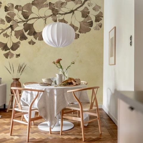 Fototapet, Maidenhair Tree, Brown, Rebel Walls - Img 3