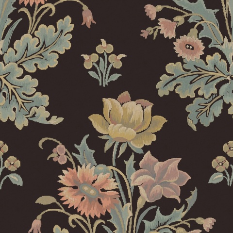 Fototapet, Meadow Bouquet, Black, Rebel Walls - Img 2