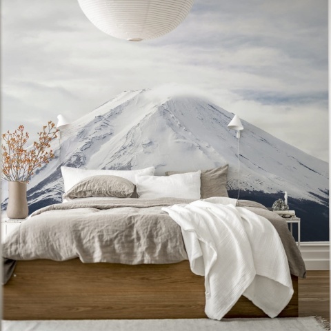 Fototapet, Mountain Top, Gray, Rebel Walls