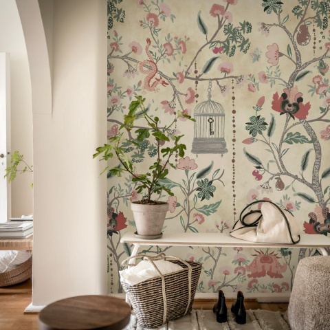 Fototapet, Mystic Garden, Beige, Rebel Walls - Img 3