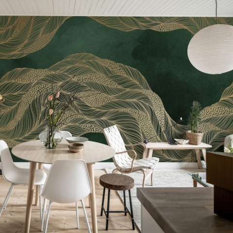 Fototapet, Opulence Flow, Jade, Rebel Walls