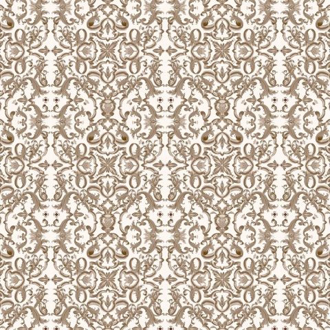 Fototapet Ornate Azul, Cream - personalizat, VLAdiLA - Img 2