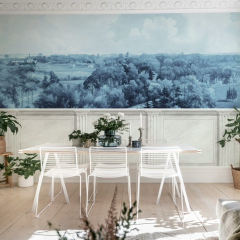 Fototapet, Panorama Views, Vintage Blue, Rebel Walls - Img 3