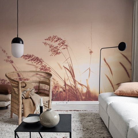 Fototapet, Pink Sunset, Rebel Walls