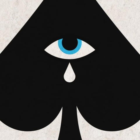 Fototapet, Poker Face, Black, Rebel Walls - Img 4