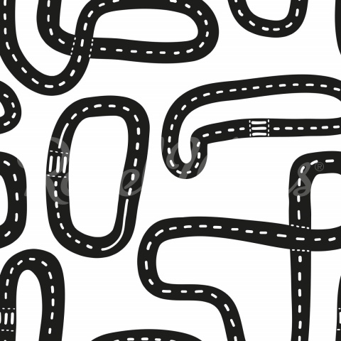 Fototapet, Race Track, Graphite, Rebel Walls - Img 5