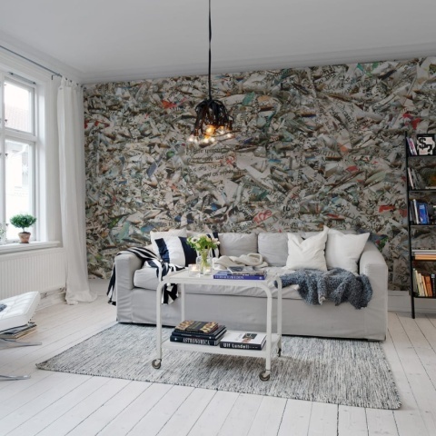 Fototapet, Recycling, Rebel Walls