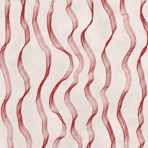 Fototapet, Ribbon Stripe, Red, Rebel Walls - Img 2