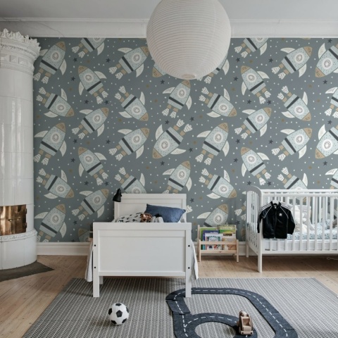 Fototapet, Rockets, Gray, Rebel Walls - Img 3