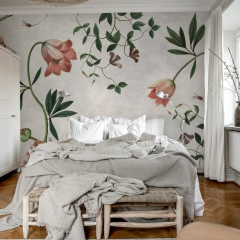 Fototapet, Romantic Garden, Pastel, Rebel Walls - Img 3