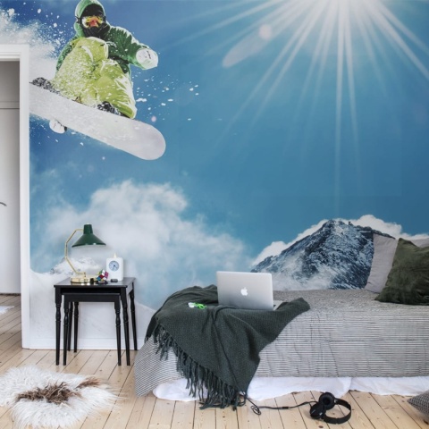 Fototapet, Snowboard, Rebel Walls