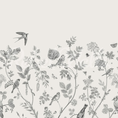 Fototapet, Spring Day, Graphite, Rebel Walls - Img 2
