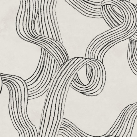 Fototapet, Stripes Repeatable, Black &amp; White, Rebel Walls - Img 2