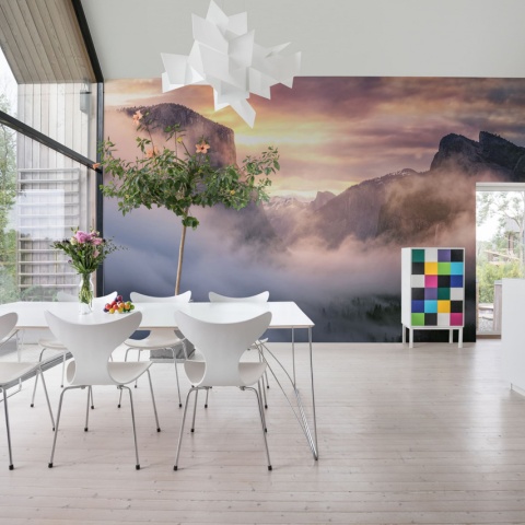 Fototapet, Sunset Mountains, Rebel Walls - Img 3