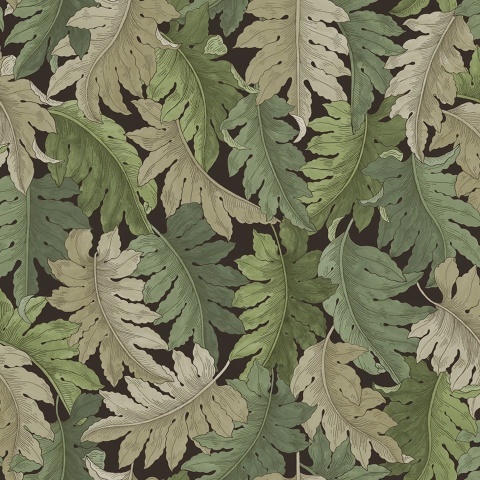Fototapet, Swirling Fern, Green, Rebel Walls - Img 2