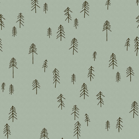 Fototapet, Tall, Dark Green, Rebel Walls - Img 2