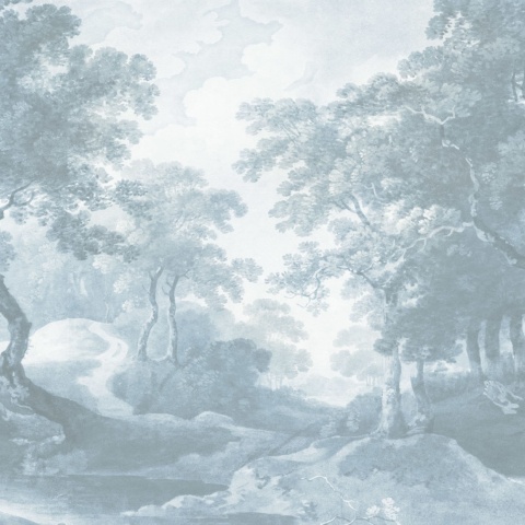Fototapet, The Vintage Grove, Blue, Rebel Walls - Img 2
