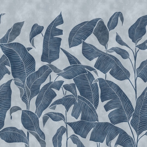 Fototapet, Tropical Breeze, Blue, Rebel Walls - Img 2