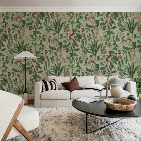 Fototapet, Tropical Harmony, Green, Rebel Walls
