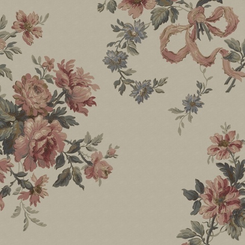 Fototapet, Vintage Bow, Pink, Rebel Walls - Img 2