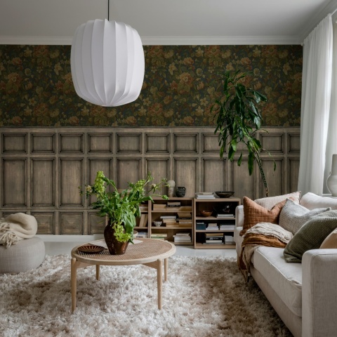 Fototapet, Vintage Garden, Panels, Rebel Walls
