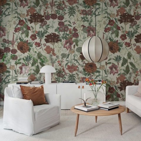 Fototapet, Wintergarden, White, Rebel Walls - Img 4
